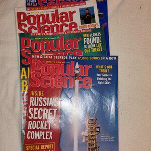 Popular Science magazines